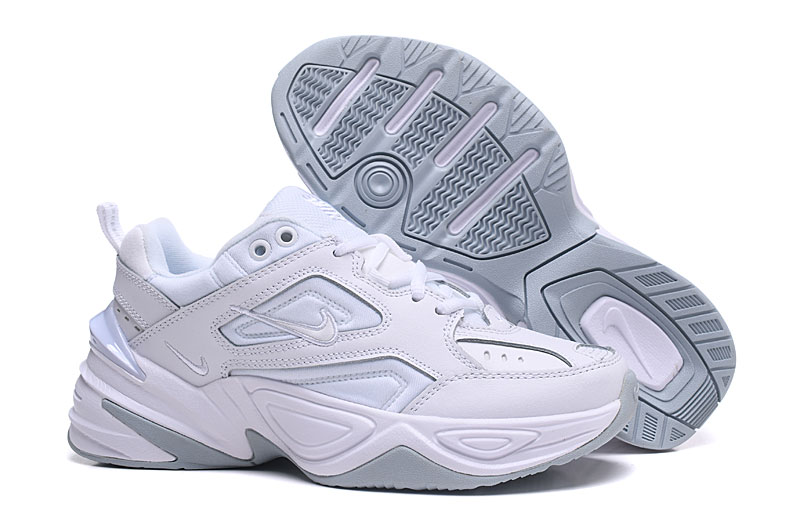 Classic Nike M2K Tekno White Grey - Click Image to Close